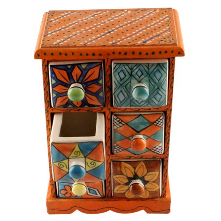 Spice Box-1471 Masala Rack Container Gift Item